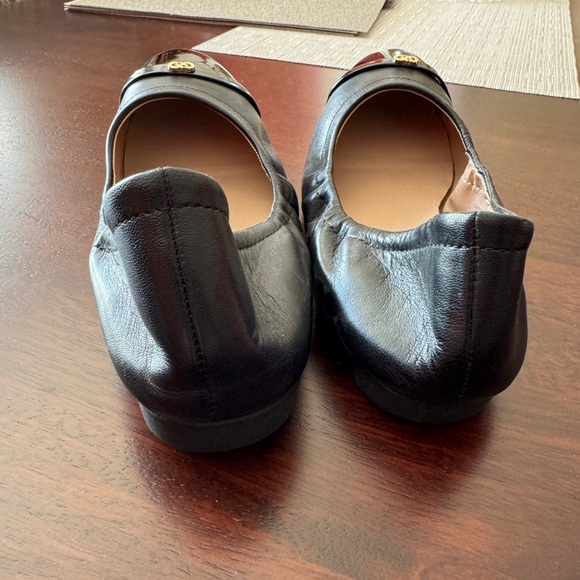 Cole Haan black ballet leather flats new without tags - Picture 7 of 8